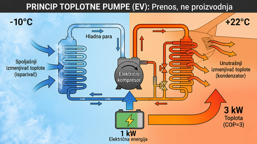 Princip rada toplotne pumpe